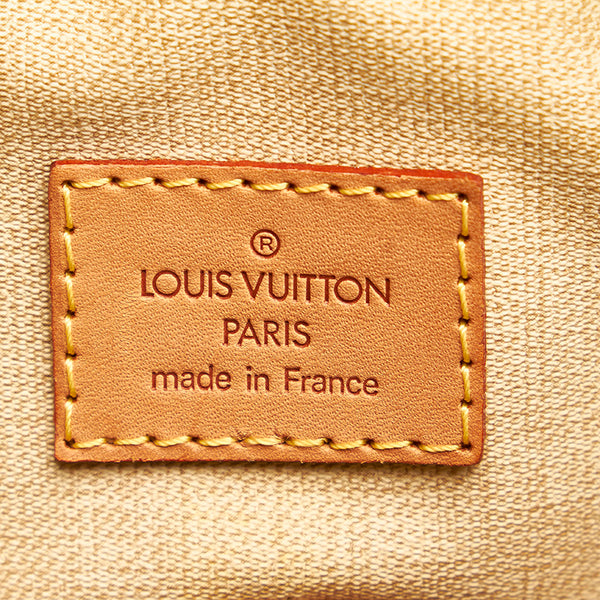ルイ ヴィトン モノグラム トゥルーヴィル M42228 ブラウン PVC レザー ボストンバッグ レディース LOUIS VUITTON 【中古】