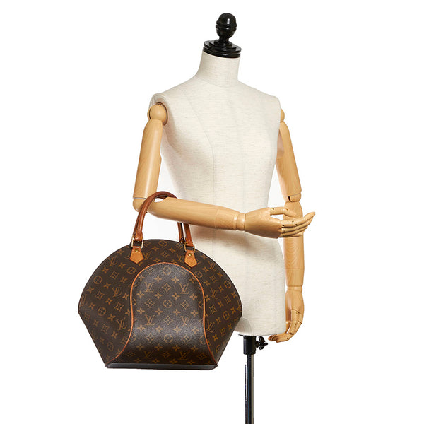 ルイ ヴィトン モノグラム エリプスGM ハンドバッグ M51126 ブラウン PVC レザー レディース LOUIS VUITTON 【中古】