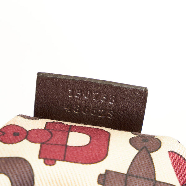 グッチ グッチシマ 130738 ブラウン レザー ハンドバッグ レディース GUCCI 【中古】