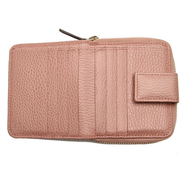 グッチ GGキャンバス 346056 ベージュ キャンバス 長財布 レディース GUCCI 中古