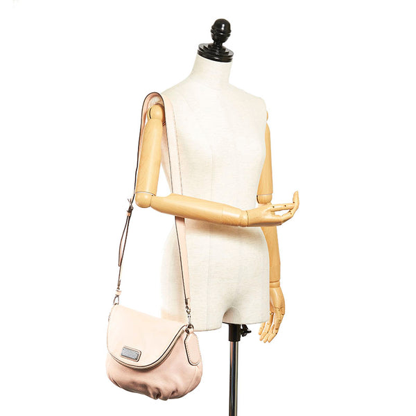 マークバイマークジェイコブス ショルダーバッグ M0005339 ピンク レザー レディース MARC BY MARC JACOBS 【中古】