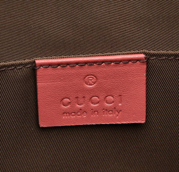 グッチ GGブルームス 430268 ブラウン レッド PVC レザー ハンドバッグ レディース GUCCI 中古