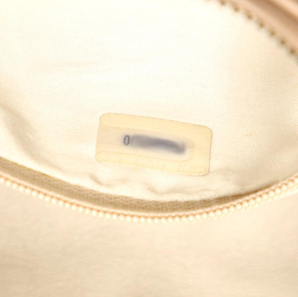 シャネル ココマーク ベージュ ラムスキン 肩掛け ショルダーバッグ レディース CHANEL 中古