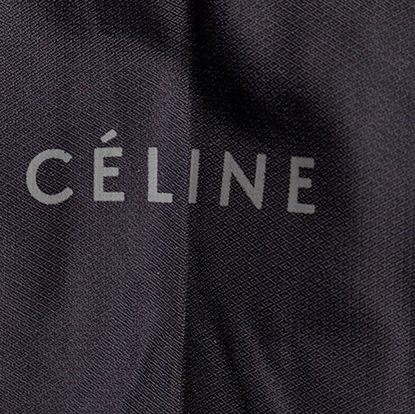 セリーヌ 折り畳み 雨傘 ネイビー ナイロン レディース CELINE 【中古】