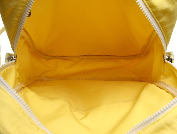 グッチ ブラインド フォー ラブ 536724 イエロー グレー ブルー ナイロン リュック バックパック ユニセックス GUCCI 中古