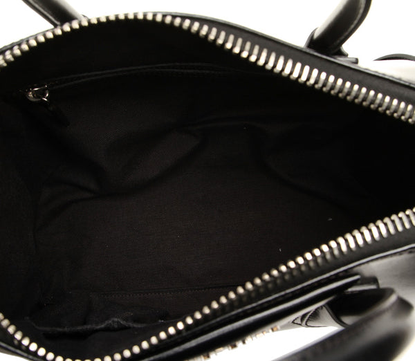 ジバンシー アンティゴナ ブラック レザー ハンドバッグ レディース Givenchy 中古