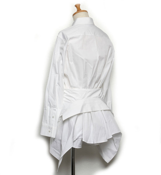 アレキサンダーワン シャツ ホワイト 白 コットン ワンピース レディース Alexander Wang 中古