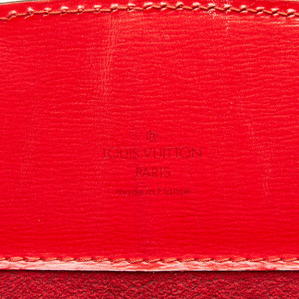 ルイ ヴィトン エピ クリュニー M52257 レッド レザー 肩掛け ショルダーバッグ レディース LOUIS VUITTON 中古