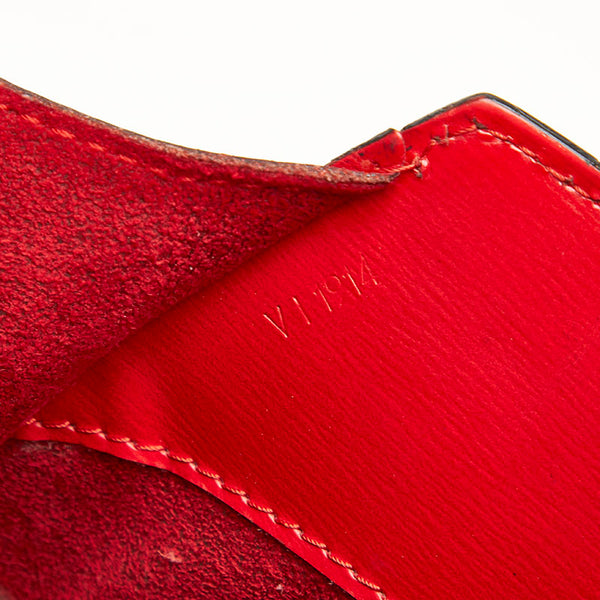 ルイ ヴィトン エピ クリュニー M52257 レッド レザー 肩掛け ショルダーバッグ レディース LOUIS VUITTON 中古