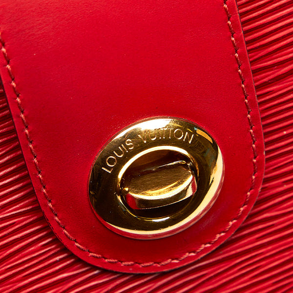 ルイ ヴィトン エピ クリュニー M52257 レッド レザー 肩掛け ショルダーバッグ レディース LOUIS VUITTON 中古