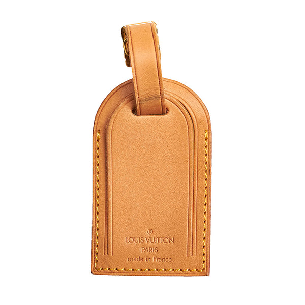ルイ ヴィトン ポワニエ　ネームタグ5点セット ベージュ ヌメ革 レディース LOUIS VUITTON 【中古】