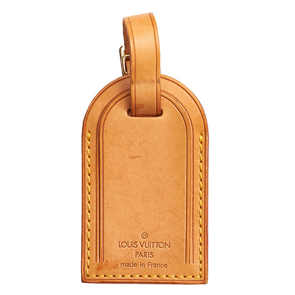 ルイ ヴィトン ポワニエ　ネームタグ5点セット ベージュ ヌメ革 レディース LOUIS VUITTON 【中古】