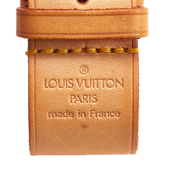 ルイ ヴィトン ポワニエ　ネームタグ5点セット ベージュ ヌメ革 レディース LOUIS VUITTON 【中古】