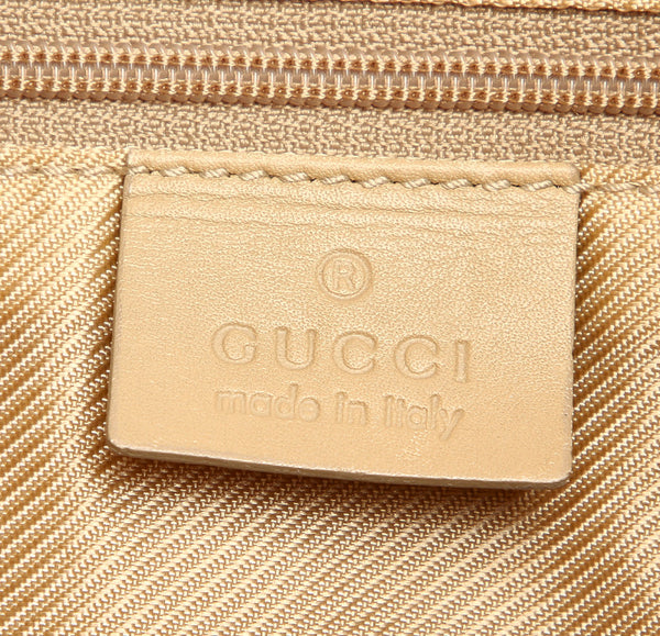 グッチ 001・4157 ベージュ スウェード ショルダーバッグ レディース GUCCI 中古