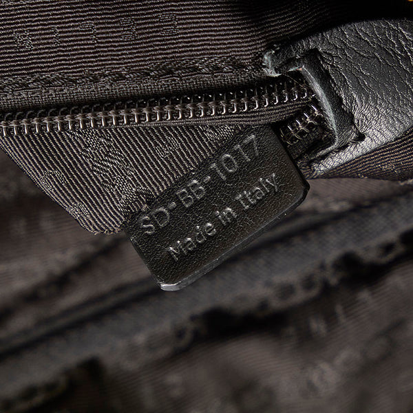 セリーヌ ブギー ブラック レザー ボストンバッグ レディース CELINE 【中古】