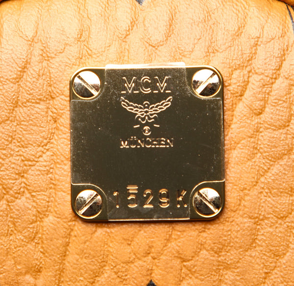 エム シー エム キャメル レザー リュック バックパック レディース MCM 中古
