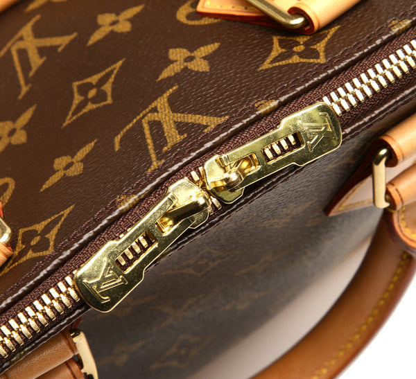 ルイ ヴィトン モノグラム アルマPM M53151 ブラウン PVC レザー ハンドバッグ レディース LOUIS VUITTON 中古