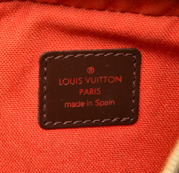 ルイ ヴィトン ダミエ ジェロニモス N51994 ブラウン PVC レザー ショルダーバッグ ユニセックス LOUIS VUITTON 中古