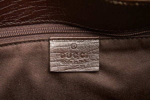 グッチ GGキャンバス 107757 ブラウン キャンバス ハンドバッグ レディース GUCCI 中古