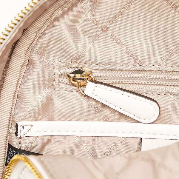 マイケルコース リュック バックパック ホワイト マルチカラー レザー レディース Michael Kors 【中古】
