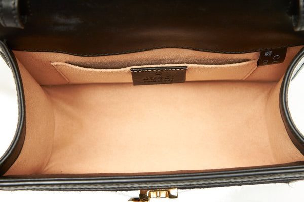 グッチ GG シルヴィー 470270  ブラック ベロア ショルダーバッグ レディース GUCCI 中古