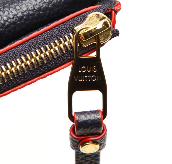 ルイ ヴィトン アンプラント ポルトカルトレクトヴェルソ M69420 ネイビー レザー コインケース ユニセックス LOUIS VUITTON 中古