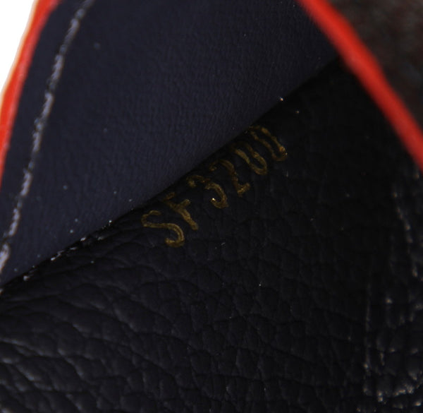 ルイ ヴィトン アンプラント ポルトカルトレクトヴェルソ M69420 ネイビー レザー コインケース ユニセックス LOUIS VUITTON 中古