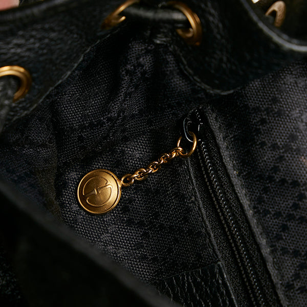 グッチ バンブー リュック バックパック 003 2058 ブラウン スウェード レディース GUCCI 【中古】