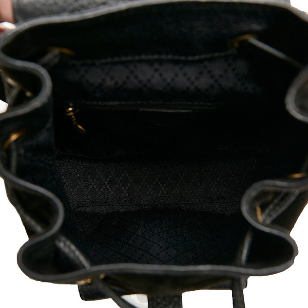 グッチ バンブー リュック バックパック 003 2058 ブラウン スウェード レディース GUCCI 【中古】