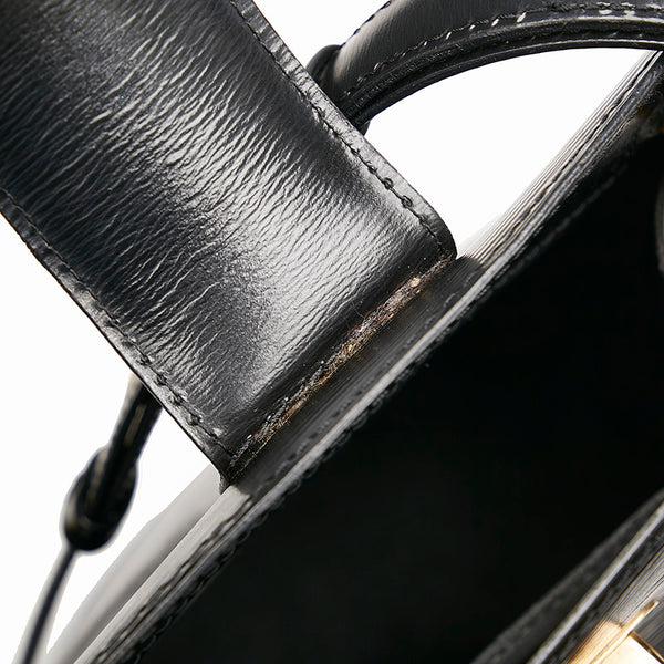 ルイ ヴィトン エピ クリュニー M52252 ブラック レザー 斜め掛け ショルダーバッグ レディース LOUIS VUITTON 【中古】