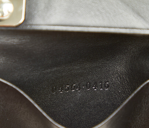 グッチ GGキャンバス 04564 グレー キャンバス レザー キーケース レディース GUCCI 中古