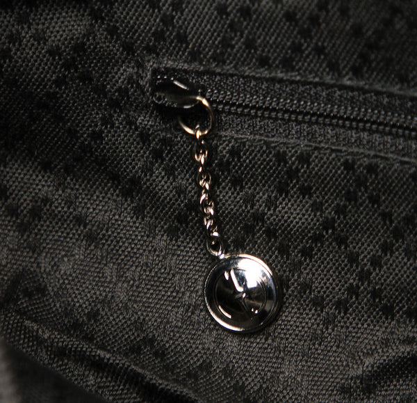 グッチ バンブー 000.1998 ブラック ナイロン トートバッグ レディース GUCCI 中古