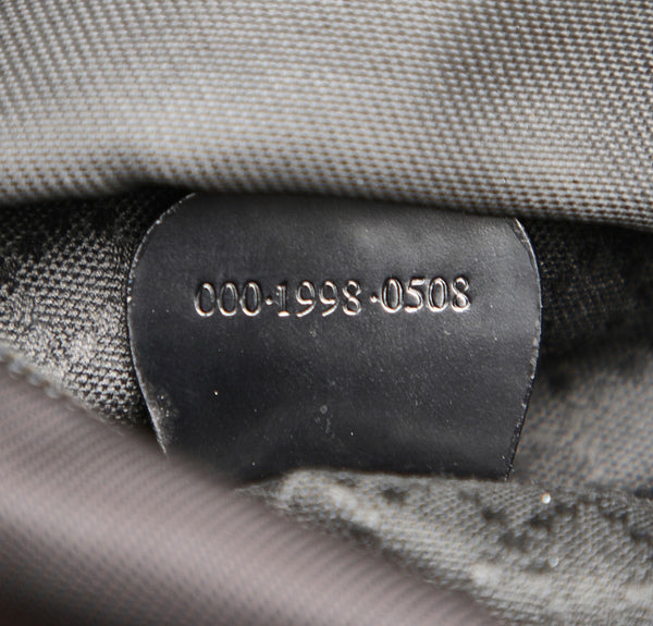 グッチ バンブー 000.1998 ブラック ナイロン トートバッグ レディース GUCCI 中古