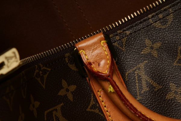 ルイ ヴィトン モノグラム キーポル50 バンドリエール M41416 ブラウン PVC レザー ボストンバッグ ユニセックス LOUIS VUITTON 中古