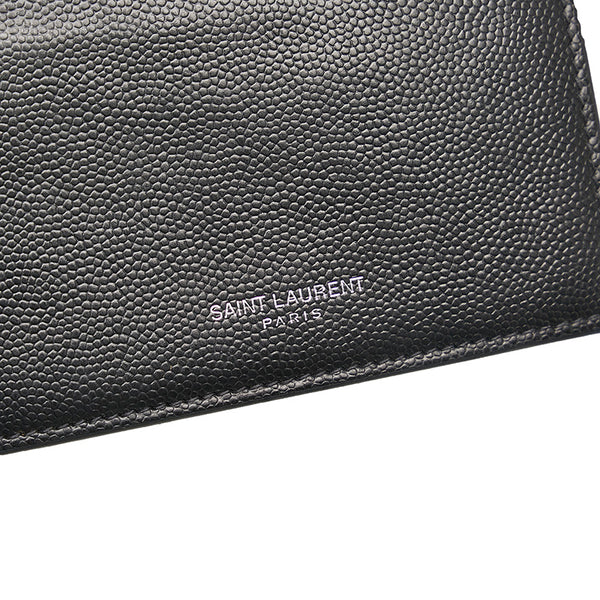 サンローラン 469338 ブラック レザー カードケース メンズ SAINT LAURENT 【中古】