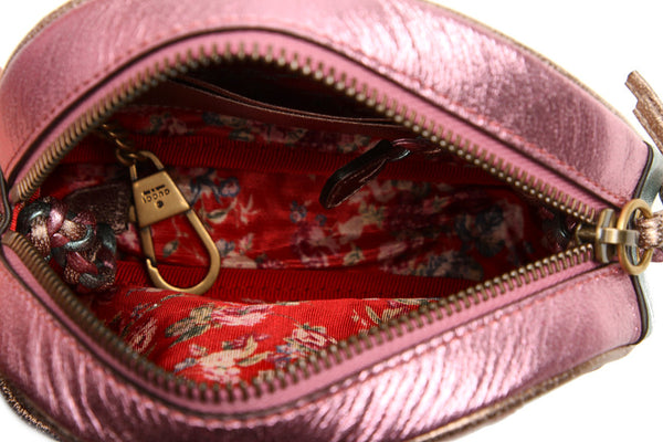 グッチ ホースビット 534951 534563 メタリックピンク メタリックグリーン レザー ショルダーバッグ レディース GUCCI 中古