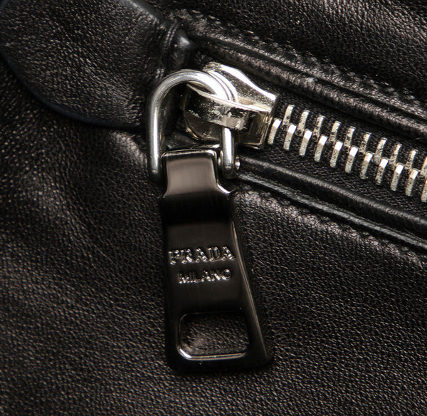 プラダ アイボリー スウェード ハンドバッグ レディース PRADA 中古