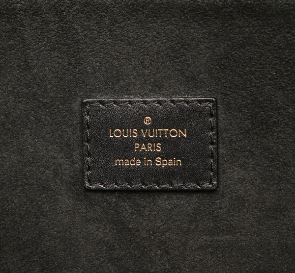 ルイ ヴィトン アンプラント V トート MM M44421 ブラック レザー トートバッグ レディース LOUIS VUITTON 中古