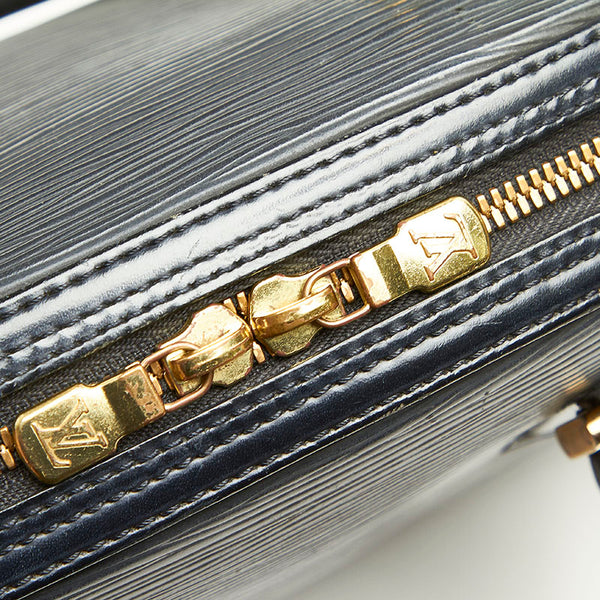 ルイ ヴィトン エピ ジャスミン Ｍ52082 ブラック レザー ハンドバッグ レディース LOUIS VUITTON 【中古】