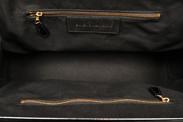 バレンシアガ 163527 ブラック スウェード レザー ショルダーバッグ レディース BALENCIAGA 【中古】