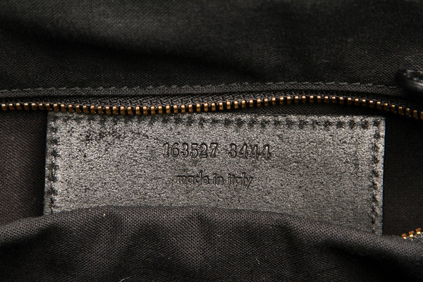 バレンシアガ 163527 ブラック スウェード レザー ショルダーバッグ レディース BALENCIAGA 【中古】