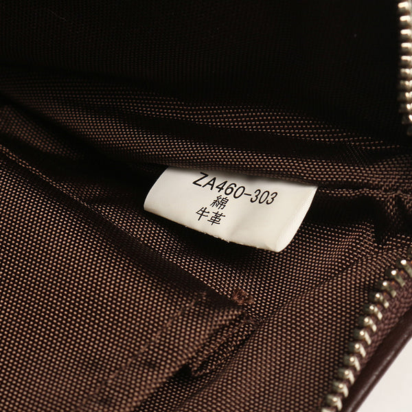 バーバリー ノバチェック ZA460-303 ベージュ ダークブラウン キャンバス ポシェット レディース BURBERRY 【中古】