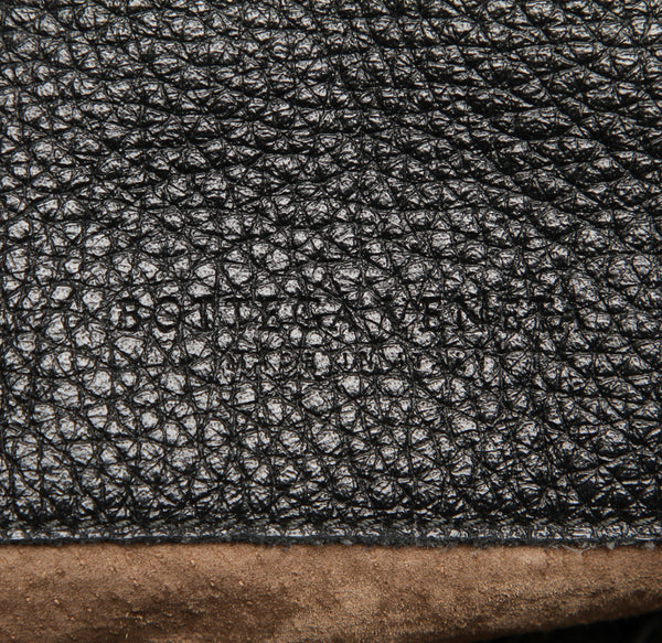 ボッテガヴェネタ ブラック レザー ショルダーバッグ ユニセックス BOTTEGAVENETA 中古