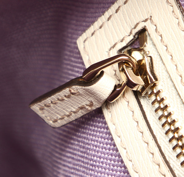 グッチ 309617 ホワイト  レザー ショルダーバッグ レディース GUCCI 中古