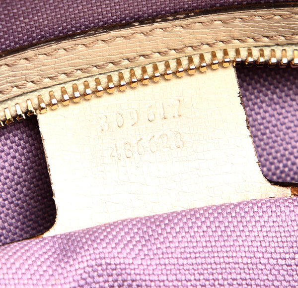 グッチ 309617 ホワイト  レザー ショルダーバッグ レディース GUCCI 中古