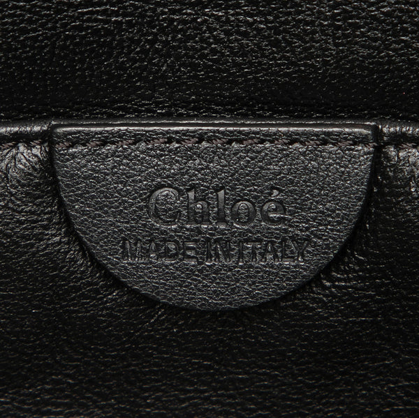 クロエ ブラック 黒 レザー ショルダーバッグ レディース Chloe 中古