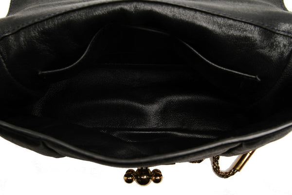 クロエ ブラック 黒 レザー ショルダーバッグ レディース Chloe 中古