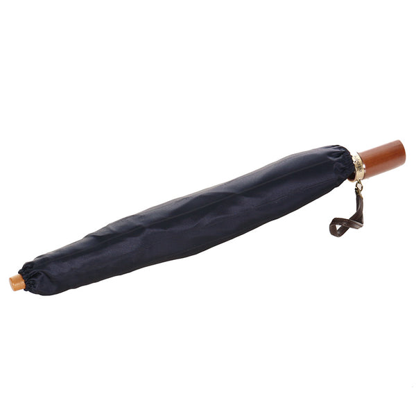 サンローラン 折り畳み傘 ネイビー ナイロン レディース SAINT LAURENT 【中古】