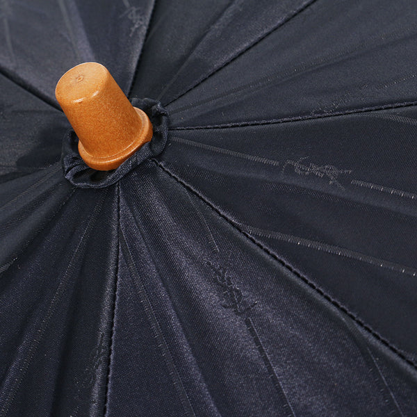 サンローラン 折り畳み傘 ネイビー ナイロン レディース SAINT LAURENT 【中古】