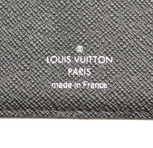 ルイ ヴィトン タイガ ポルトフォイユ・ロン M30541 ブラック PVC 長財布 メンズ LOUIS VUITTON 中古